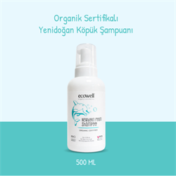 Organik Yenidoğan Köpük Şampuan (500 ml) Ecowell