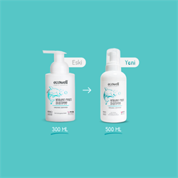 Organik Yenidoğan Köpük Şampuan (500 ml) Ecowell