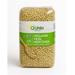 Organik Yeşil mercimek (1000 GR ) Qünn görseli.