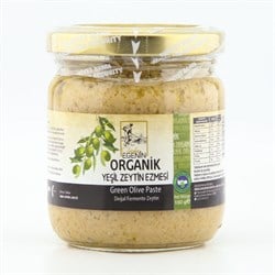 Organik Yeşil Zeytin Ezmesi (180 gr) Egenin