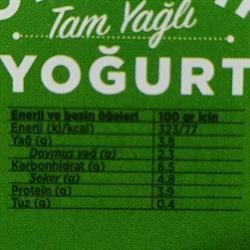 Organik Yoğurt, Cam Ada (600 gr)