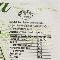 Z- Organik Yoğurt, Cam Ada (700 gr)