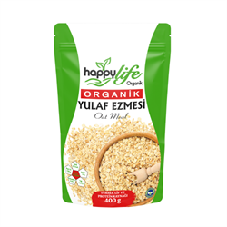 Organik Yulaf Ezmesi (400 gr) Happy Life