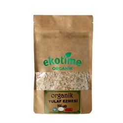 Organik Yulaf Ezmesi (500 gr) Ekotime görseli.