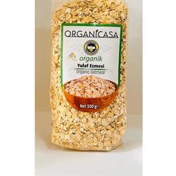 Organik Yulaf Ezmesi (500 gr) Organicasa görseli.