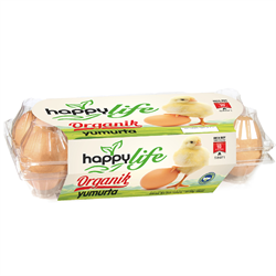 Organik Yumurta (10 'lu) Happy Life