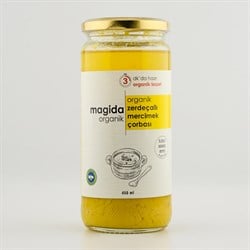 Organik Zerdeçallı Mercimek Çorbası (450 ml) Magida görseli.