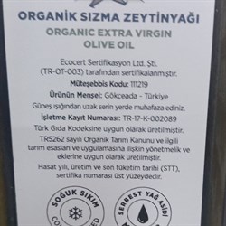 Organik Sızma Zeytinyağı (750 ml) Elta Ada