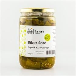 Organik Zeytinyağlı Biber Sote (600 gr) Farge