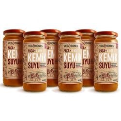 Paça ve İlikli Kemik Suyu (480 ml, 6'lı paket) Veg Bones görseli.