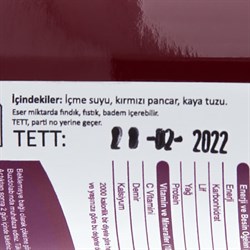 Pancar Kvass - Fermente Pancar İçeceği (250 ml) Jungle