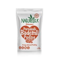 Portakallı Bademli Puding (175 gr) Naturelka görseli.