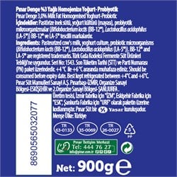 Probiyotik Doğal Yoğurt (900 gr) Pınar