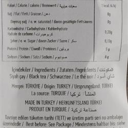 Rize Turist Çayı (500 gr), Çaykur