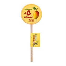 Şekersiz Kristal Lollipop C Vitamini Mango (adet) Artisan Candy Handmade görseli.