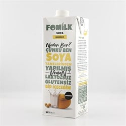 Şekersiz Soya Sütü (1 litre) Fomilk