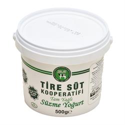 Süzme Yoğurt (500 gr) Tire Süt Koop. görseli.