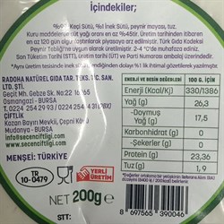 Tam Yağlı %100 Keçi Sepet Peynir (200 gr) Seçen Çifltliği