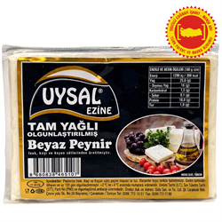 Tam Yağlı Ezine Keçi Peyniri  (350 gr) Uysal