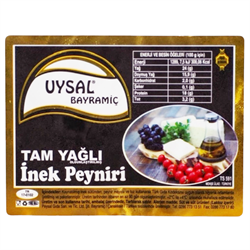 Tam Yağlı Klasik İnek Peyniri  (650 gr) Uysal