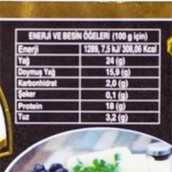 Tam Yağlı Klasik İnek Peyniri  (650 gr) Uysal