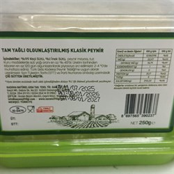 Tam Yağlı Olg %100 Keçi Klasik Beyaz Peynir (250 gr) Seçen Çiftliği