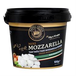 Taze Mozzarella Manda Peyniri (10 grx10 adet) Napoli Antica görseli.