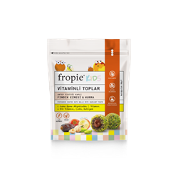 Vitaminli Hurma Topları Kids Fındık Ezmeli (80 gr) Fropie görseli.