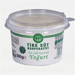 Yoğurt (500 gr) Tire Süt Koop. görseli.