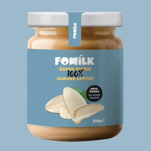 %100 Badem Ezmesi (200 gr) Fomilk