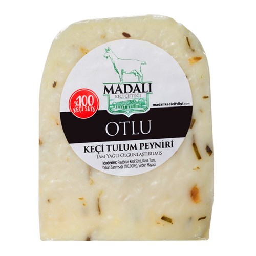 %100 Keçi Otlu Tulum Peyniri (250 gr) Madalı