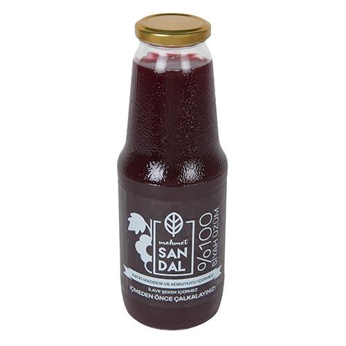%100 Siyah Üzüm Suyu (1000 ml) Mehmet Sandal