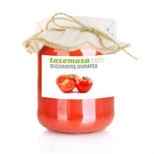 Z- Doğranmış Domates, Ev Yapımı (600 gr)