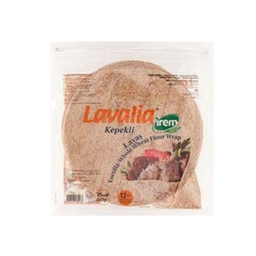 Kepekli Lavaş Ekmeği (25 cm,12 adet), Lavalia