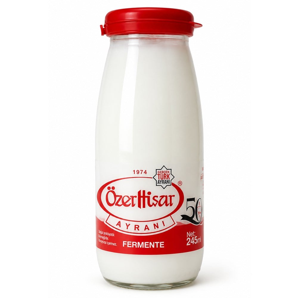 Ayran, Cam Şişe (245 ml) ÖzerHisar