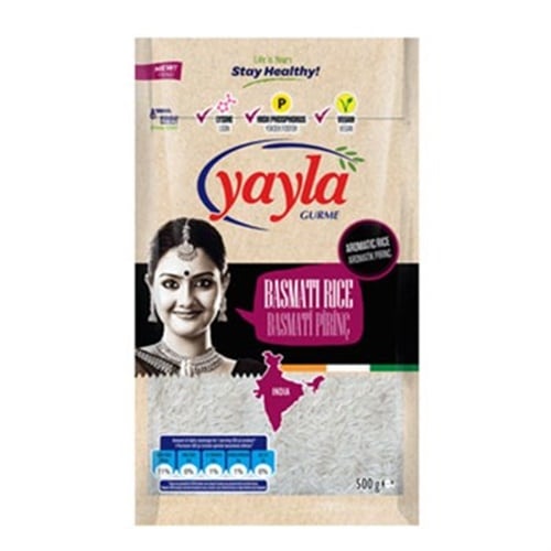 Basmati Pirinç (500 gr) Yayla Gurme