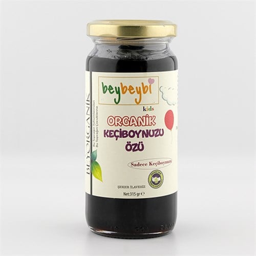 Beybeybi Organik Keçiboynuzu Özü (315 gr,+8 ay) Beyorganik