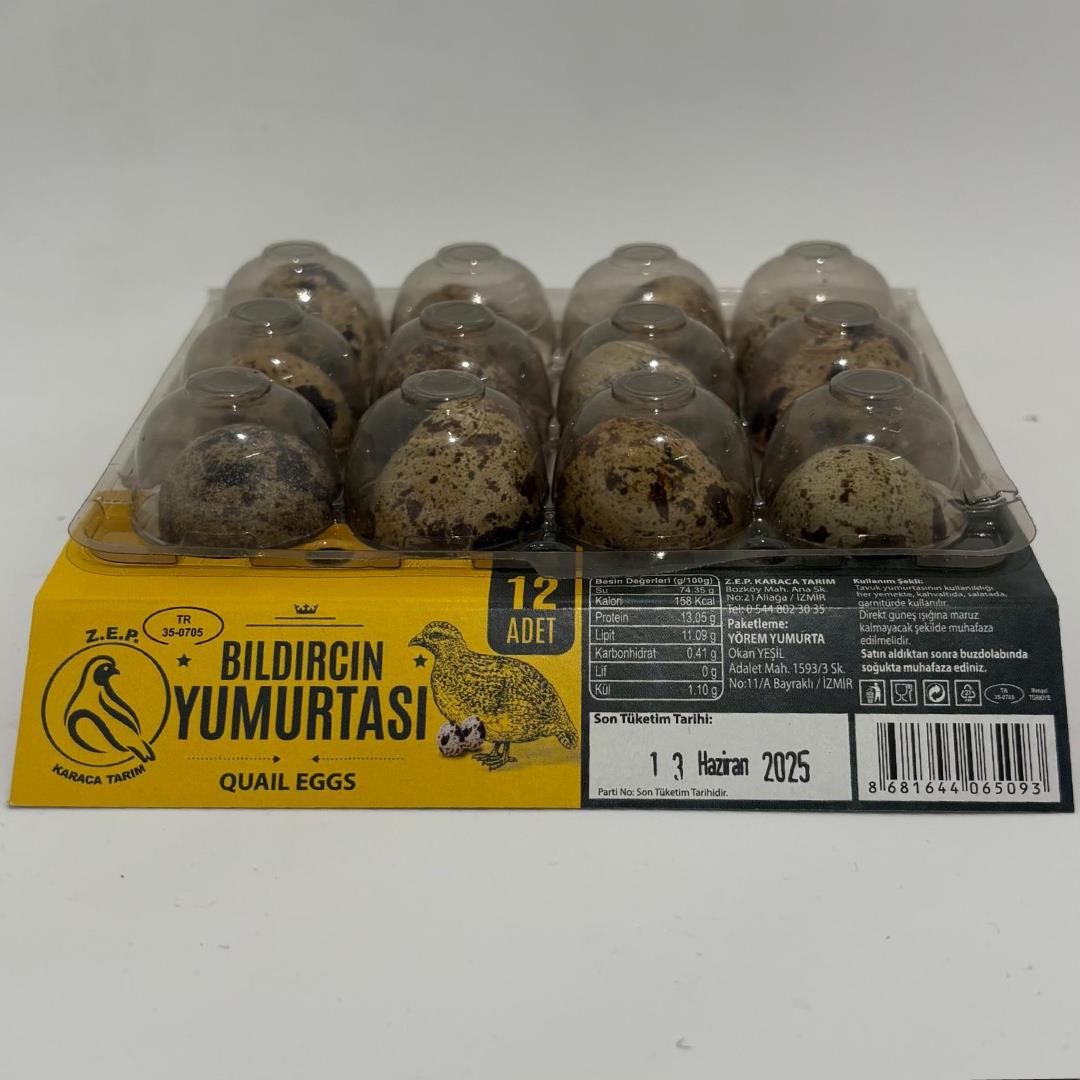 Bıldırcın Yumurtası (12 adet) - Karaca