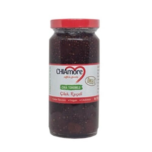 Chia Tohumlu Çilek Reçeli (300 gr) CHIAmore