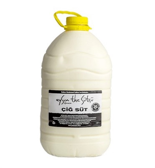 Çiğ Süt (5 litre, Pet Şişe) Aysun The Sütçü