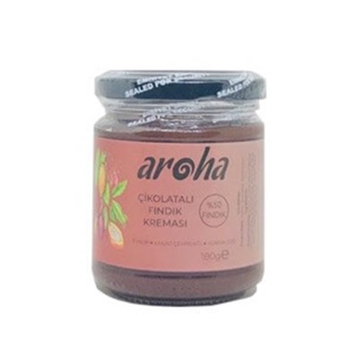 Çikolatalı-Hurma Özlü Fındık Kreması (180 gr) Aroha
