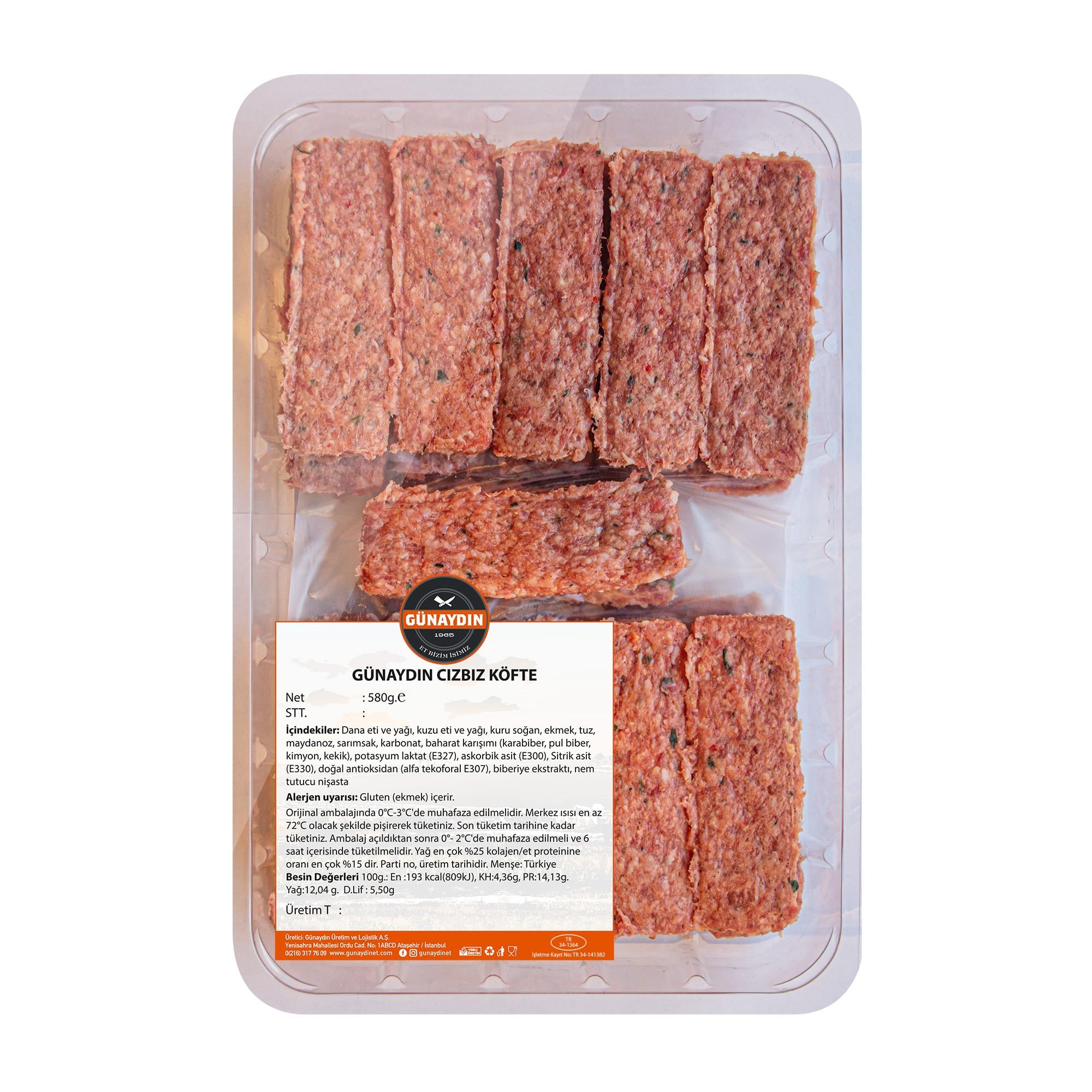 Cızbız Köfte (580 gr) Günaydın