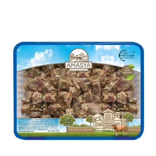 Dana Yemeklik Kavurma (250 gr) Amasya Et Ürünleri