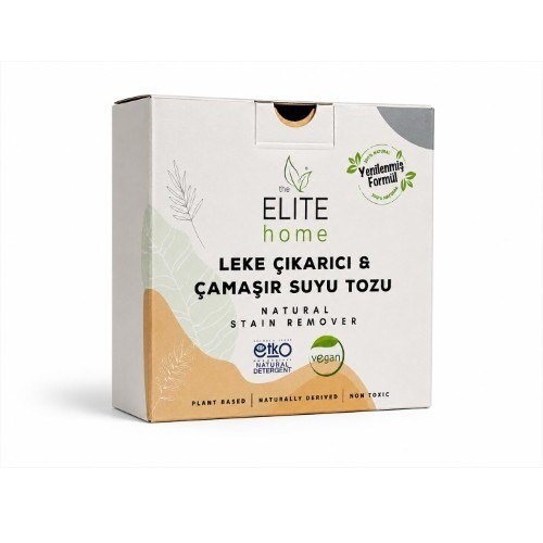 Doğal Ve Vegan Sertifikalı Leke Çıkarıcı / Çamaşır Suyu Tozu (1 kg) The Elite Home