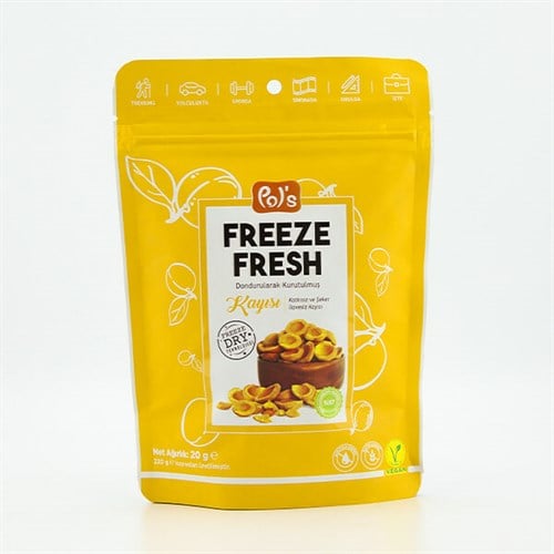 Dondurularak Kurutulmuş Kayısı (20 gr) Pol's