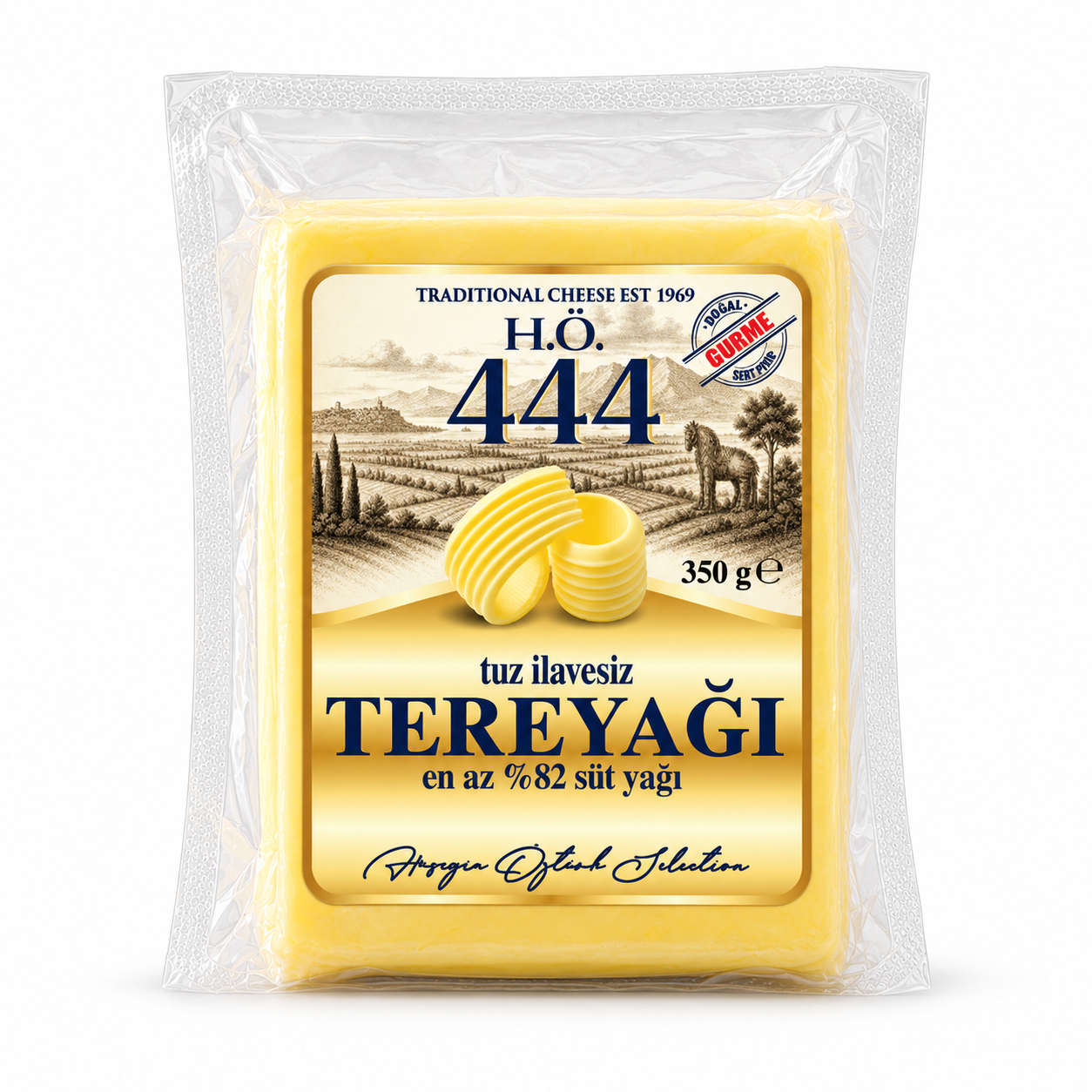 Ezine Tereyağı Tuz İlavesiz (350 gr) H.Ö 444