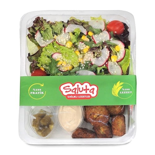 Falafelli Akdeniz Salatası (260 gr) Saluta