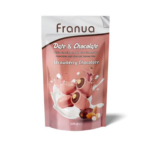 Franua Date & Chocolate Strawberry Chocolate (125 Gr) Franua