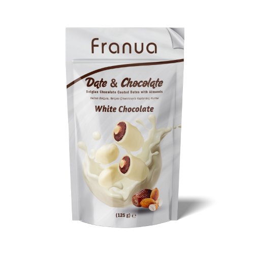 Franua Date & Chocolate White Chocolate (125 Gr) Franua