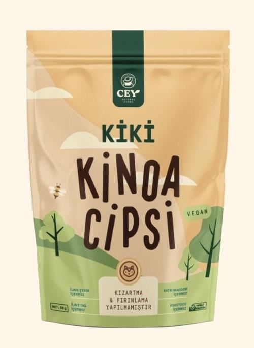 Glutensiz Kiki Kinoa Cipsi (80 gr) Cey Natural Foods